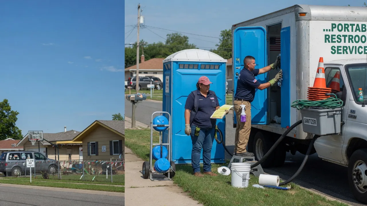 Portable Toilet Rental in De Pere, WI near me